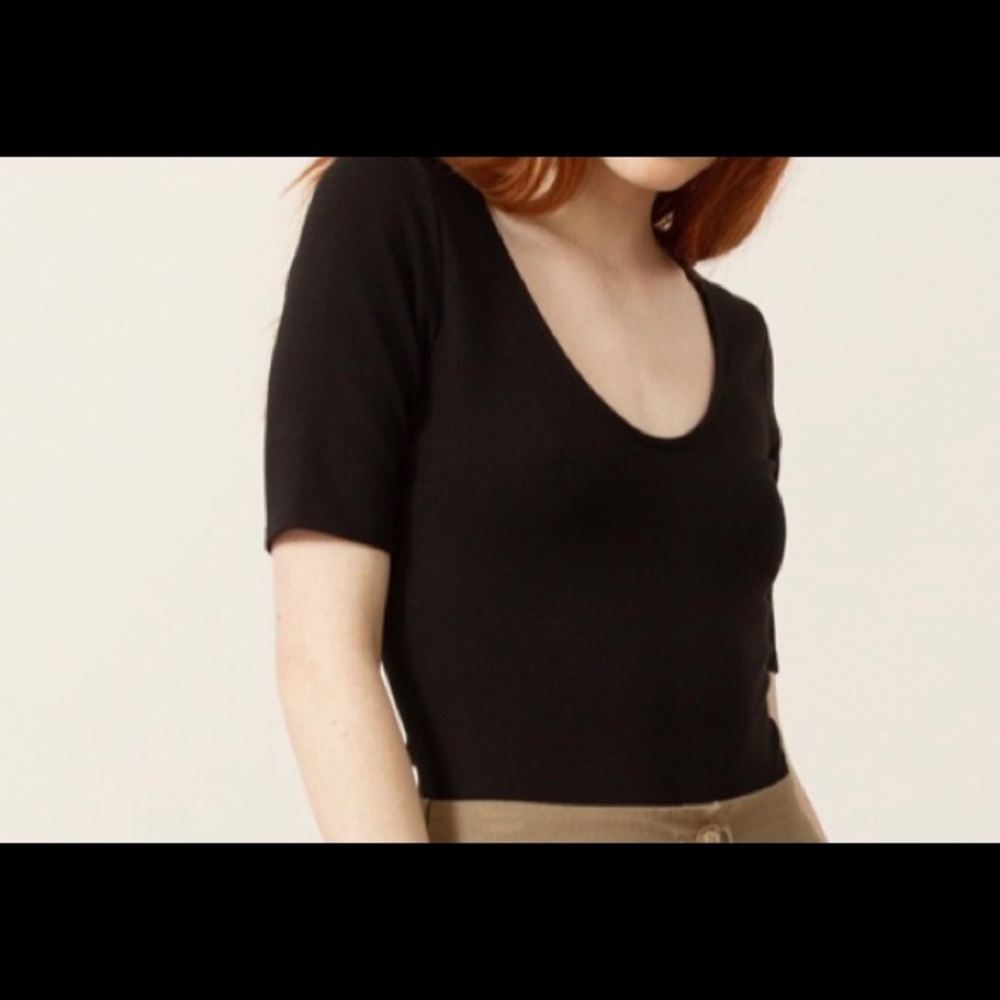 Modern Citizen scoop neck bodysuit